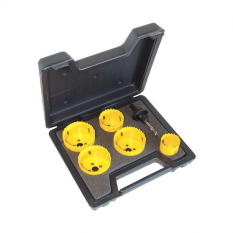 Jeu de scies cloches CK Outillage - 5 scies cloches + 1 arbre
