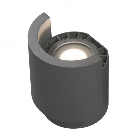 Projecteur lèche-mur Noboru Faro - IP65 - 16W - 3000K - Gris foncé