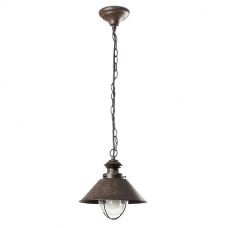 Suspension extérieure Nautica-P Faro - IP33 - E27 - Rouille - Sans ampoule