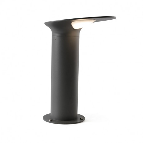 Balise Lotus Faro - IP65 - 18W - 3000K - Gris foncé - H350