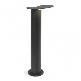 Balise Lotus Faro - IP65 - 18W - 3000K - Gris foncé - H650