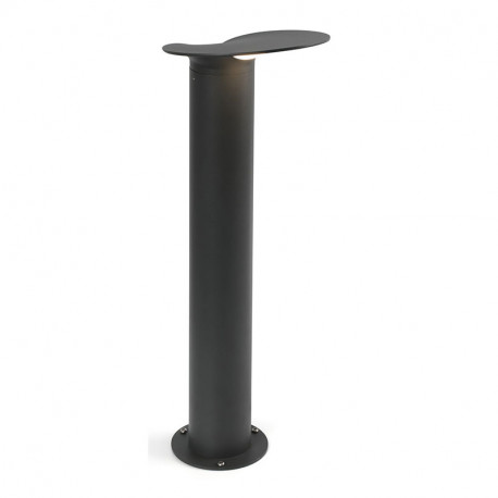 Balise Lotus Faro - IP65 - 18W - 3000K - Gris foncé - H650