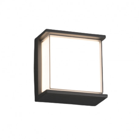 Applique murale Hikari LED Faro - IP65 - 10W - 3000K - Gris foncé