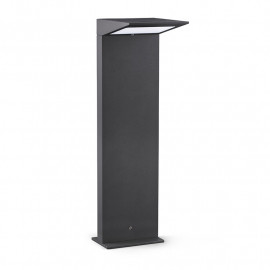 Balise IP54 Soleil Faro - 2W - 3000K - H510 - Gris foncé
