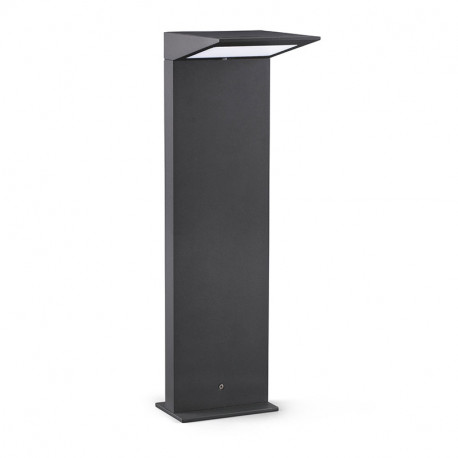Balise IP54 Soleil Faro - 2W - 3000K - H510 - Gris foncé