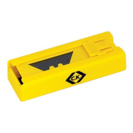 Pack de 10 lames de cutter CK Outillage - 0.6mm - Acier au carbone