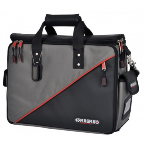 Sacoche à outils technicien Magma CK Outillage - Polyester - Noir/Gris