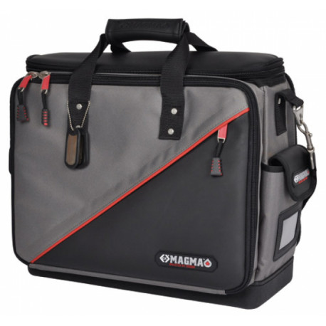 Sacoche à outils technicien Plus Magma CK Outillage - Polyester - Noir/Gris