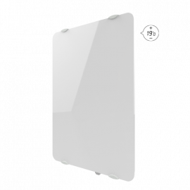 Radiateur vertical à inertie Campaver Ultime 3.0 Intuis Signature 1000W - Lys blanc