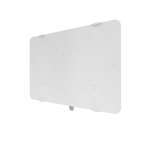 Radiateur rayonnant connecté Naturay Ultime 3.0 Campa - Horizontal - 1500W - Blanc de lave
