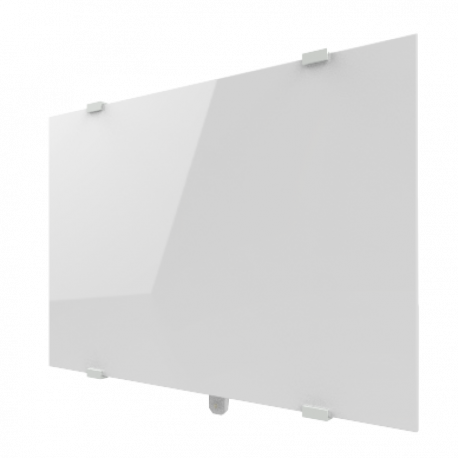 Radiateur connecté rayonnant Campaver Select 3.0 Intuis Signature - Horizontal - 1500W - Lys blanc