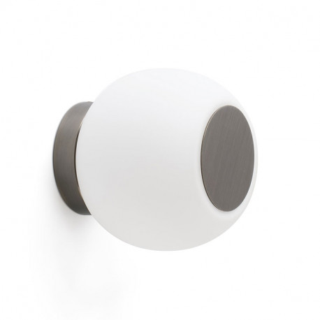 Lampe applique plafonnier Moy LED Faro - IP44 - 4W - 3000K- Blanc/Bronze