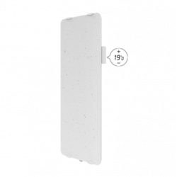 Radiateur électrique vertical étroit Naturay Ultime 3.0 Intuis Signature - 1600W - Blanc de lave