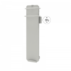 Sèche-serviettes connecté avec soufflerie Campaver Ultime 3.0 Campa - Rayonnant - 400W+600W - Lys blanc