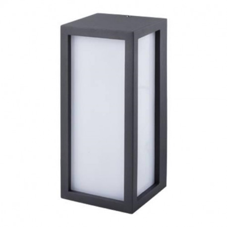 Applique murale extérieure LED LANTERN INDIGO - 18W - 3000K - IP54 - Anthracite
