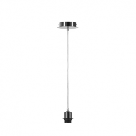 Suspension intérieure sans abat-jour Fenda SLV - E27 - 60W - Chrome