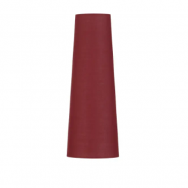 Abat-jour conique Fenda SLV - Ø 150mm - H 400mm - Textile - Bordeaux