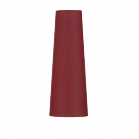 Abat-jour conique Fenda SLV - Ø 150mm - H 400mm - Textile - Bordeaux