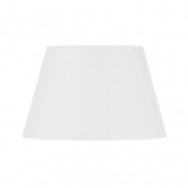 Abat-jour conique Fenda SLV - Ø 455mm - H 280mm - Textile - Blanc