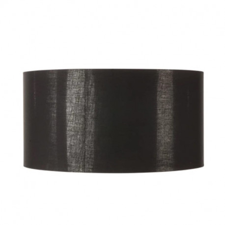 Abat-jour textile Fenda SLV - Ø 700mm - Rond - Noir et cuivre