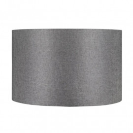 Abat-jour rond Fenda SLV - Ø 455mm - H 280mm - Textile - Gris