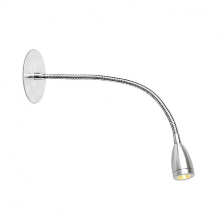 Lampe encastrée Loke-3 LED Faro - IP20 - 3W - 3000K - Chrome