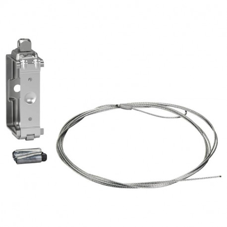 Etrier universel Canalis KBA Schneider Electric - Avec câble acier 3m