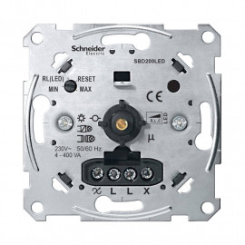 Va et vient variateur rotatif universel LED D-Life Schneider Electric