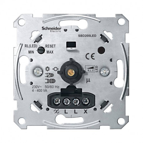 Va et vient variateur rotatif universel LED D-Life Schneider Electric
