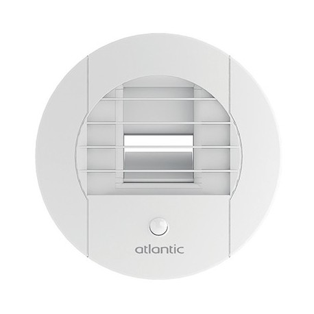 Bouche hygroréglable BAW 5-30EP 125L Atlantic - WC - ø125mm - 5 m³/h - Détection de présence