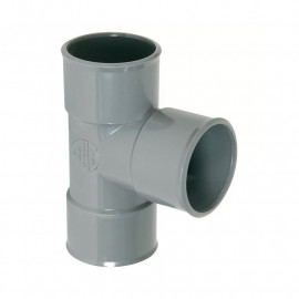 Raccord évacuation culotte simple femelle 87.30° 125mm