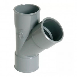 Raccord évacuation culotte simple - femelle - 45° - 100mm