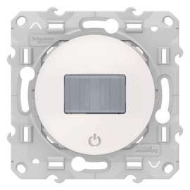 Détecteur de présence et de mouvement Odace Schneider Electric - Blanc - 3 fils