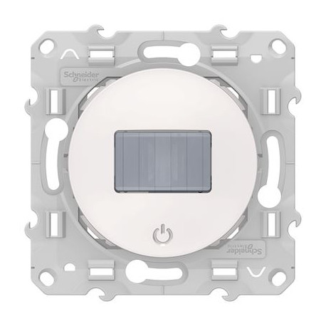 Détecteur de présence et de mouvement Odace Schneider Electric - Blanc - 3 fils