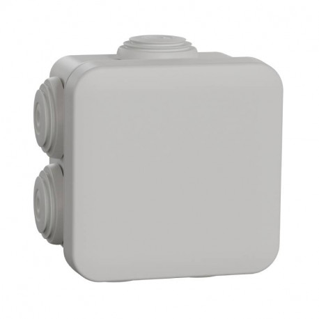 Boite de dérivation à embouts Mureva Box Schneider Electric - Carré - 65 x 65 x 45mm