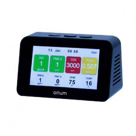 Appareil de mesure de la qualité de l'air Orium RS +50°C max