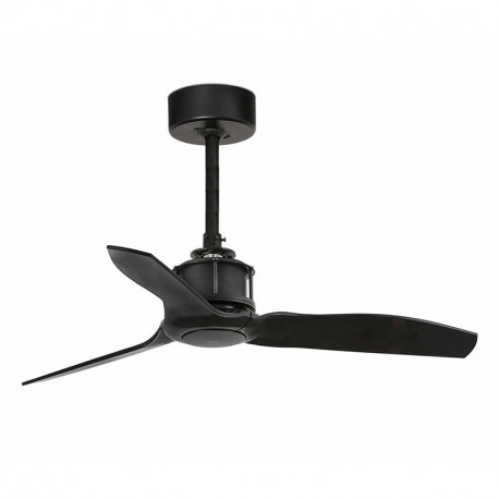Ventilateur de plafond Just Fan Faro - 17,6m² - 6 vitesses - Noir mat