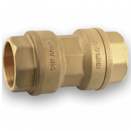 Raccord à compression laiton union double 100-25x25