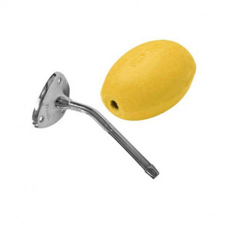 Savon rotatif Provendi - Citron - Avec porte-savon à clip