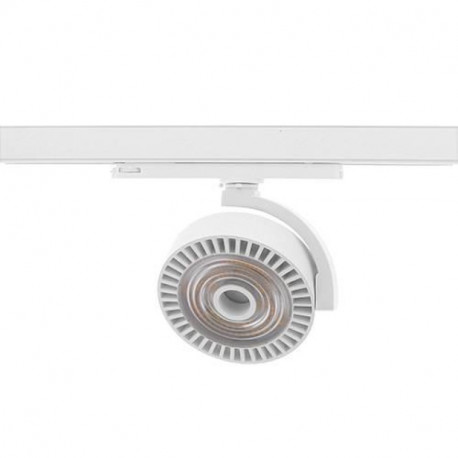 Projecteur pour rail OSIS 2 Indigo - 40W - 4000K - Blanc mat