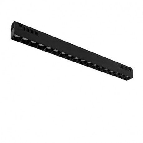 Luminaire pour rail 48V BERN INDIGO - 12W - 4000K - Noir mat