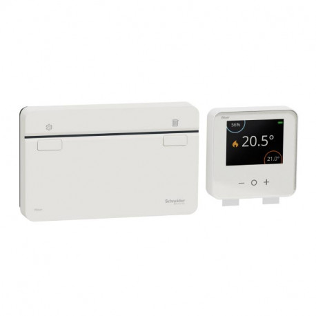 Kit thermostat connecté Schneider Wiser - Chaudière