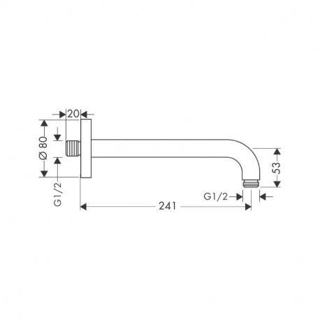 26999000 - Kit Douche Encastré Crometta S Avec Mitigeur Mécanique Bain