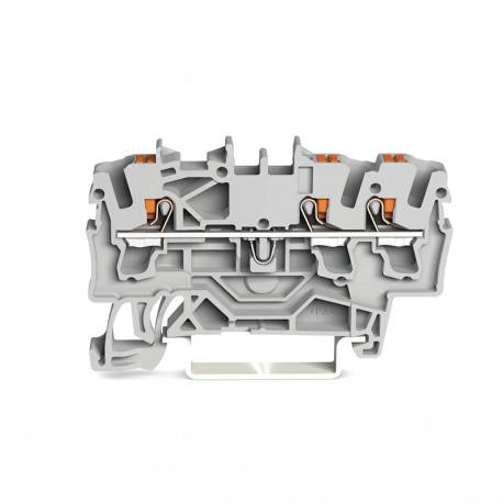 Boîte de 100 bornes de passage pour 3 conducteurs - 2,5mm² - Push-In CAGE CLAMP®