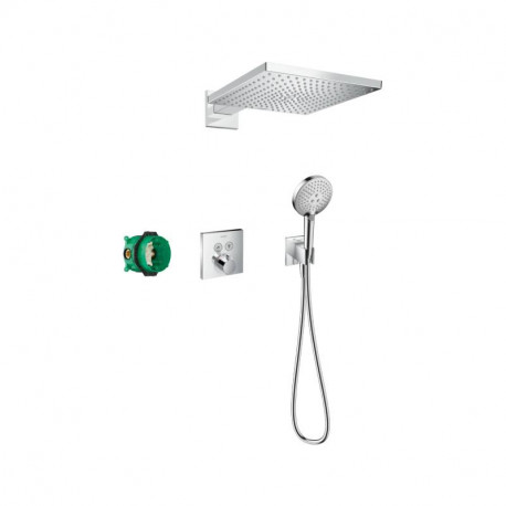 kit encastré Raindance E avec mitigeur thermostatique ShowerSelect Square Hansgrohe