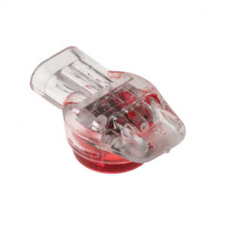 Lot de 100 connecteurs de raccordement bout à bout RS Pro - 26 - 19 AWG - Rouge