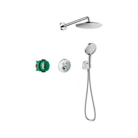 Ensemble encastré Raindance S avec mitigeur thermostatique ShowerSelect Hansgrohe