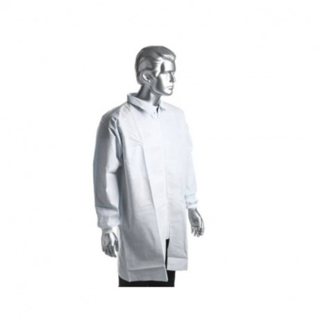 Blouse de laboratoire jetable RS PRO - Mixte - Blanc - Taille M