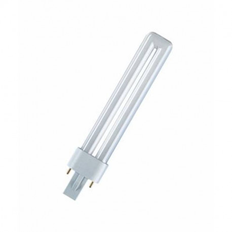Ampoule fluocompacte Dulux S Ledvance - G23 - 9W - 4000K - Non dimmable