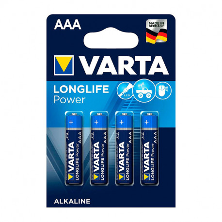 Piles AAA LR03 Varta - 1,5V - Lot de 4